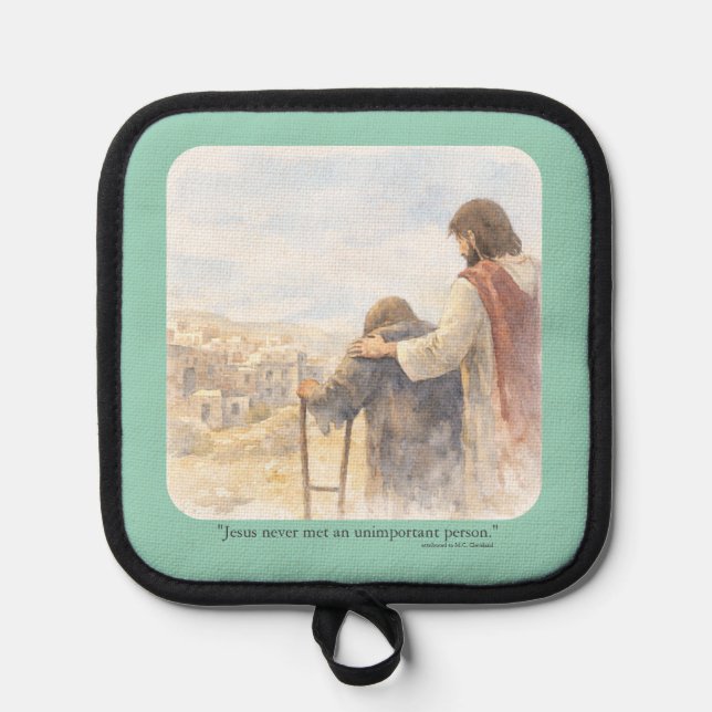 Porta Ollas No unimportant person (Anverso)