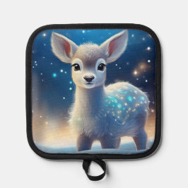 Porta Ollas Noche estrellada de reno infantil