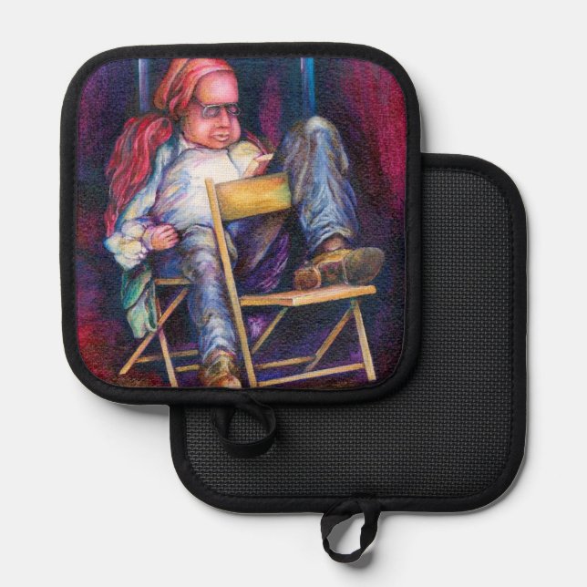 Porta Ollas Norman prefiere quedarse dormido (Anverso/Reverso)