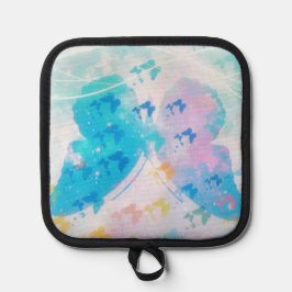 Porta Ollas Nube de mariposas