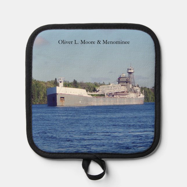 Porta Ollas Oliver L. Moore y Menominee (Anverso)