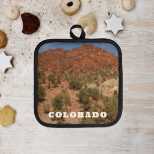 Porta Ollas Paisaje de las rocas rojas de Colorado