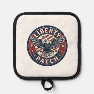 Porta Ollas Parche de la Libertad Parche Patriótico Bordado Pa
