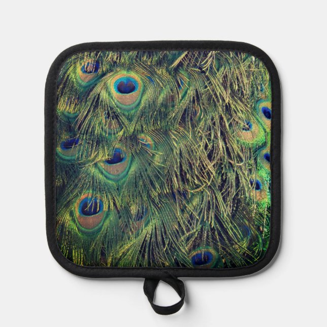 Porta Ollas Peacock Feathers (Anverso)