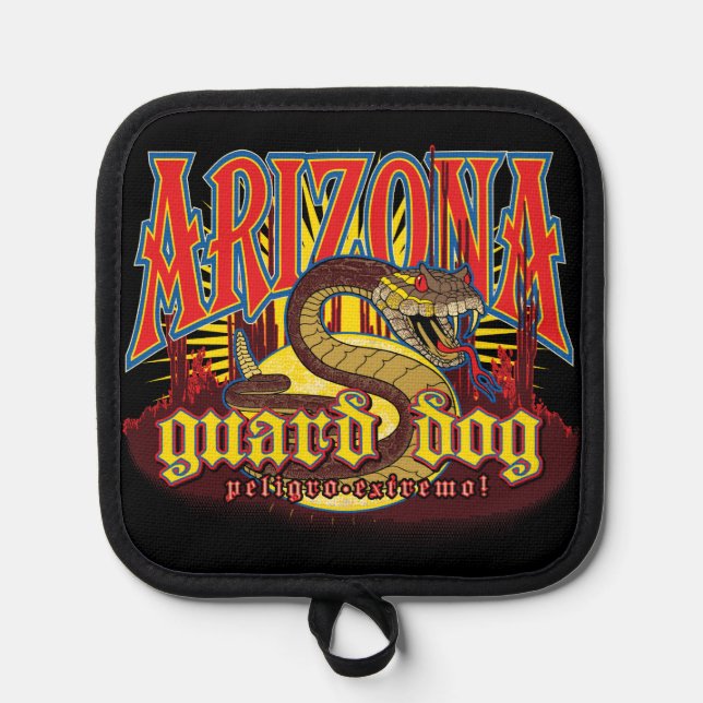 Porta Ollas Perro Guardia de Arizona Serpiente  (Anverso)