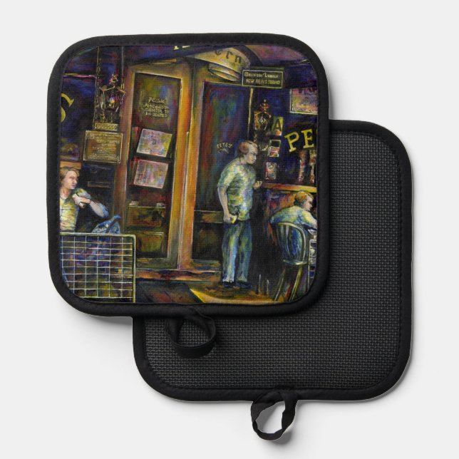 Porta Ollas Perseguido por la forma amorfa de las sombras (Anverso/Reverso)