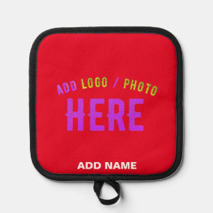 PORTA OLLAS PERSONALIZABLE MODERNO ESTILO MARCA VERIFICADA ROJ