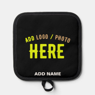 PORTA OLLAS PERSONALIZABLE MODERNO ESTILO NEGRO VERIFICADO MAR