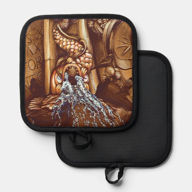 Porta Ollas Pesce (Anverso/Reverso)