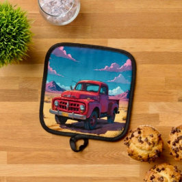 Porta Ollas Pickup Americano Clásico 