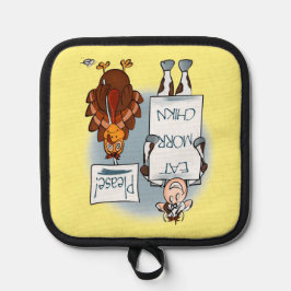 Porta Ollas Por favor, portador de caca