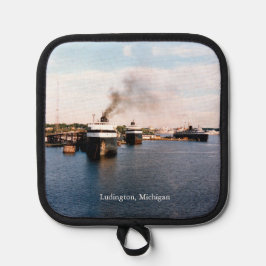 Porta Ollas Portadas de los ferries de Ludington