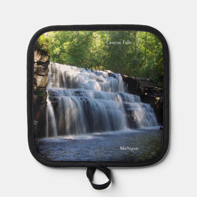 Porta Ollas Portatenedor del bote Canyon Falls (Anverso)