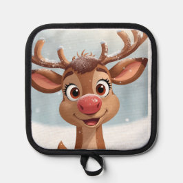 Porta Ollas Potholder with Christmas design