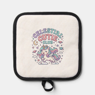 Porta Ollas Producto Unicornio Celestial Cutie Club Estilo Ret