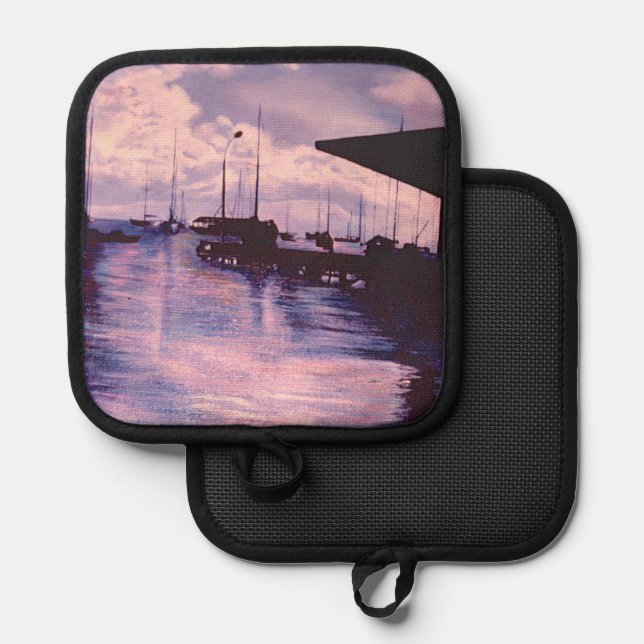 Porta Ollas Puerto de Fort De France (Anverso/Reverso)