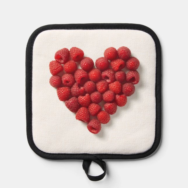 Porta Ollas Raspberry Heart (Anverso)