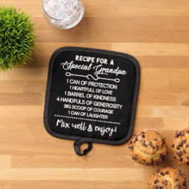 Porta Ollas Receta inspiradora Para Un Abuelo Especial