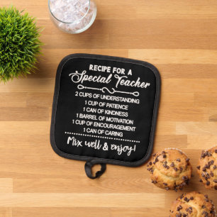 Porta Ollas Receta inspiradora Para Un Profesor Especial