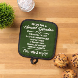 Porta Ollas Receta inspiradora Para Una Abuela Especial