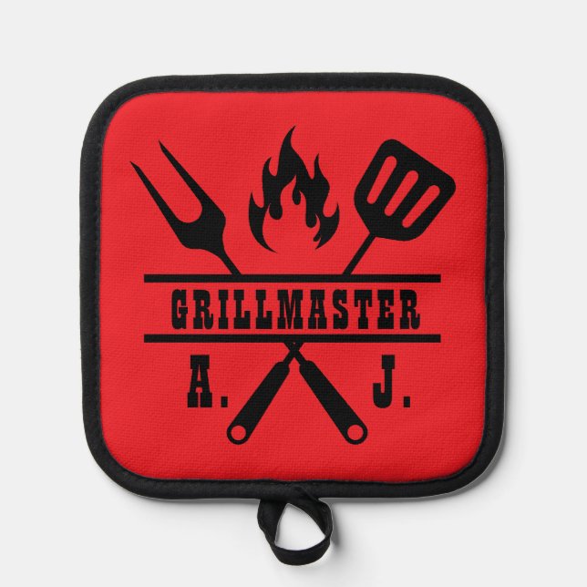 Porta Ollas Red Grillmaster Utensil  (Anverso)