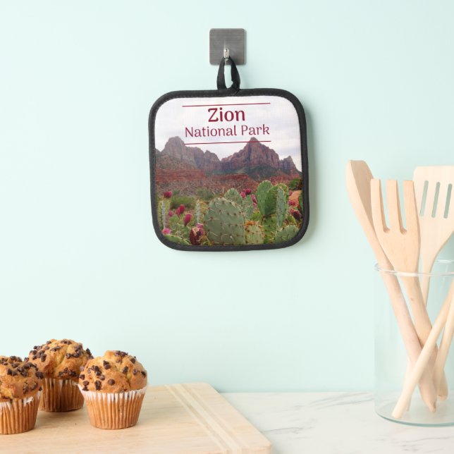 Porta Ollas Regalo de recuerdo del Parque Nacional Zion (Insitu (colgante))