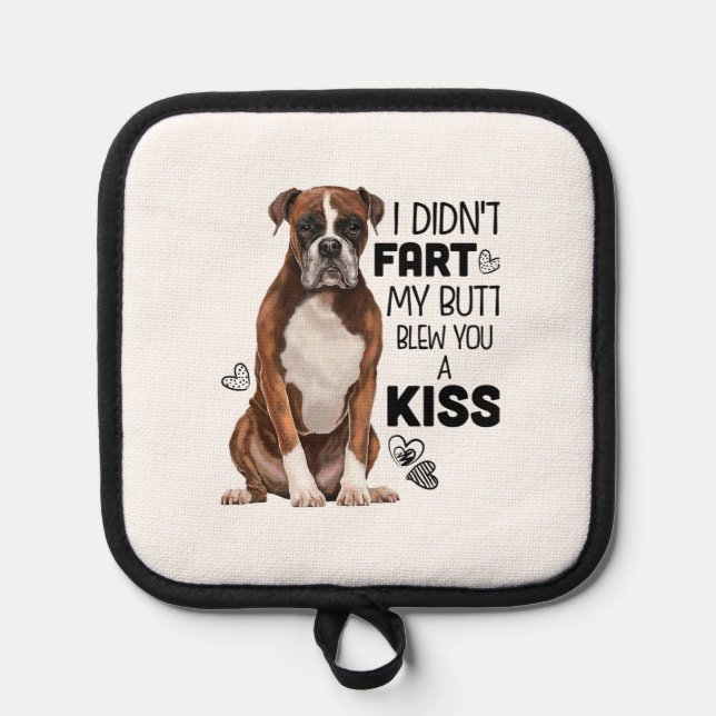 Porta Ollas Regalos de Boxer Dog (Anverso)