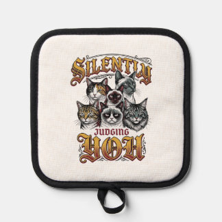 Porta Ollas Remitiéndote en silencio camiseta gráfica vintage 
