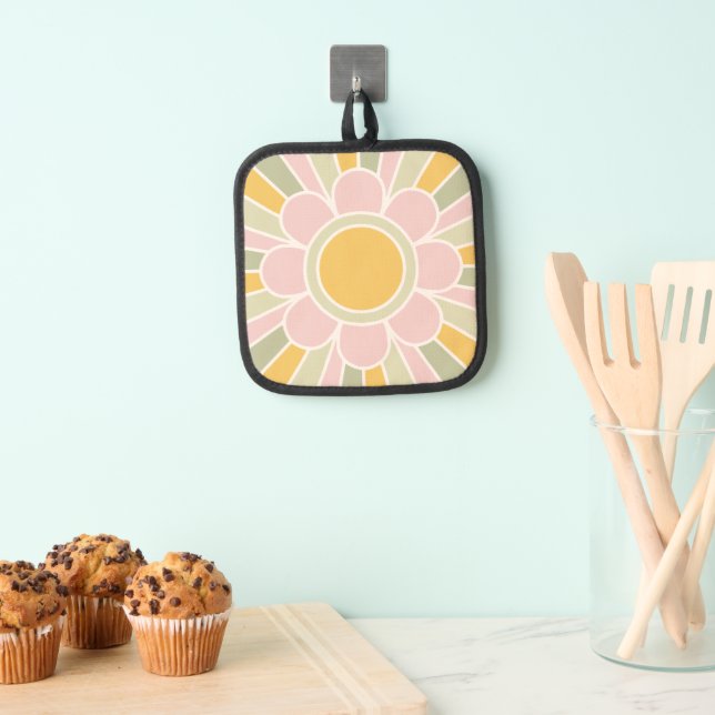 Porta Ollas Retro Pastel Sunshine Personalized Kitchen  (Insitu (colgante))