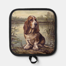 Porta Ollas Sabueso de Basset