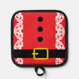 Porta Ollas Santa personalizado Navidad 