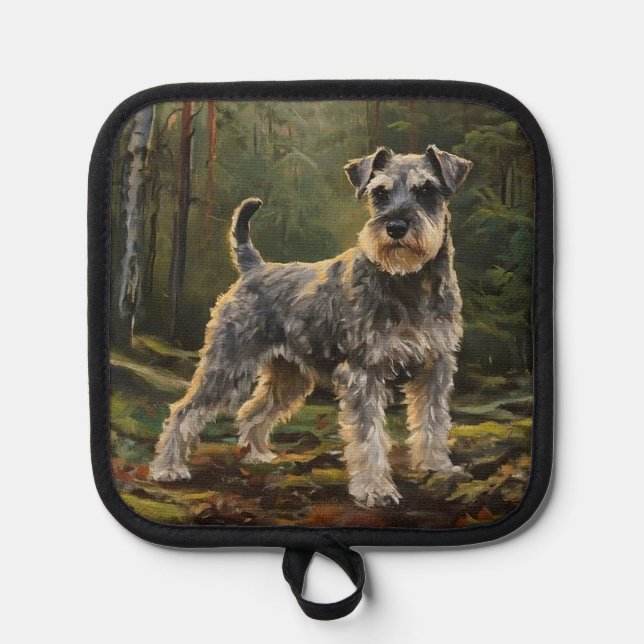 Porta Ollas Schnauzer  (Anverso)