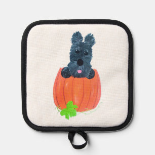 PORTA OLLAS SCOTTIE EN EL TITULAR DEL POTE DE PUMPKIN/TITULAR