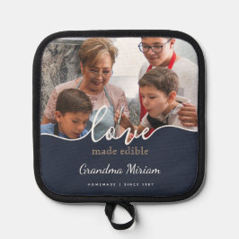 Porta Ollas Script Grandma Love Photo
