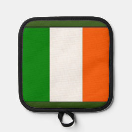 Porta Ollas Shamrock irlandés, bandera irlandesa