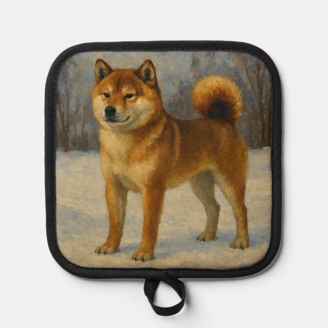 Porta Ollas Shiba Inu (Anverso)