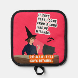 Porta Ollas Somos brujas.