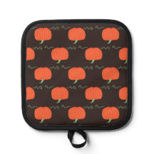 Soporte de la olla de calabaza (Marrón y Naranja)