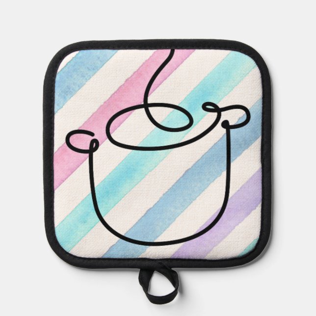 Porta Ollas Soporte para olla de cocina (Anverso)