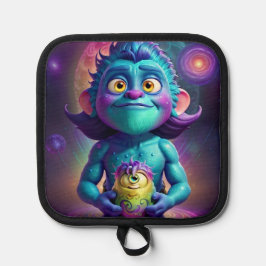 Porta Ollas Space Alien & Friend