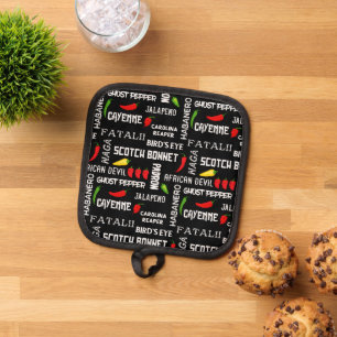 Porta Ollas Spicy Food Hot Chillies Cocina jamaiquina