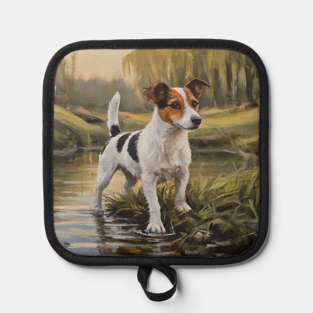 Porta Ollas Terrier Jack Russell (Anverso)