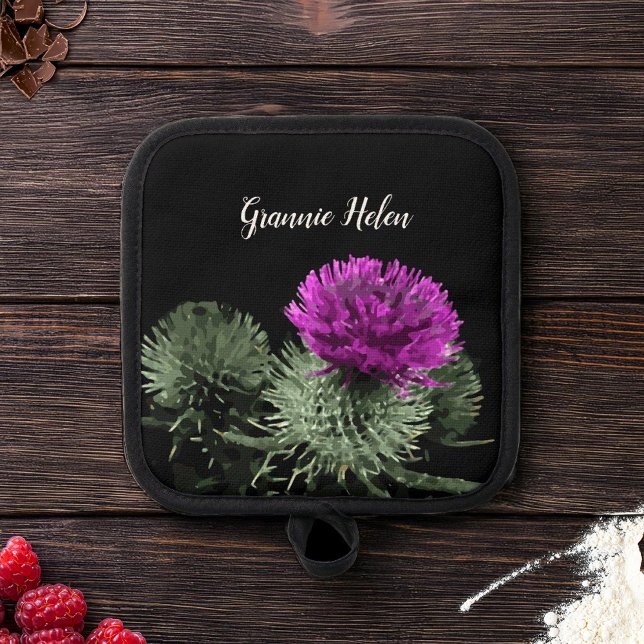 Porta Ollas Thistle escocés personalizado (Subido por el creador)
