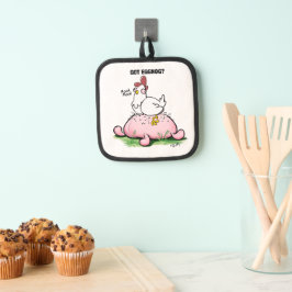 Porta Ollas ¿Tienes huevos? por Jeff Willis Art