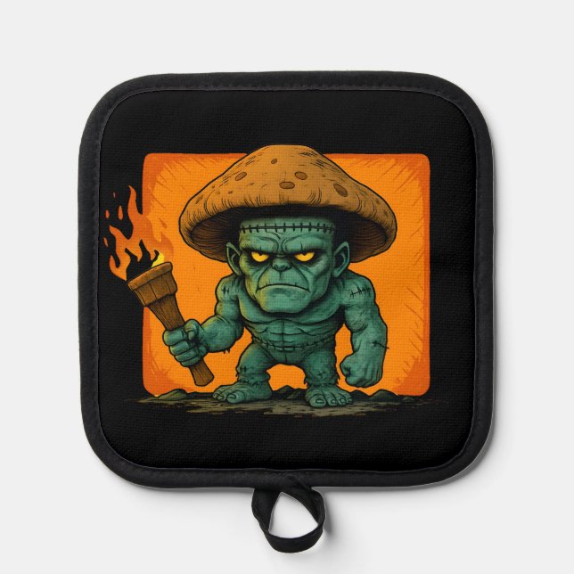 Porta Ollas Torch & Temper – Mushroom Beast Design (Anverso)