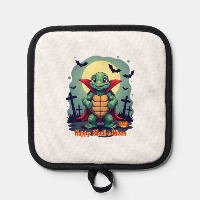 Porta Ollas Tortuga Shell-o-Ween (Anverso)