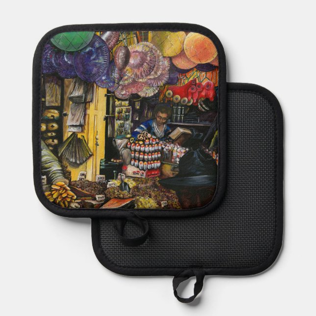 Porta Ollas Tradiciones del antiguo comercio, Jerusalén (Anverso/Reverso)