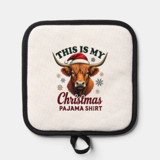 Porta Ollas Vintage This Is My Christmas Pajama Shirt Highland