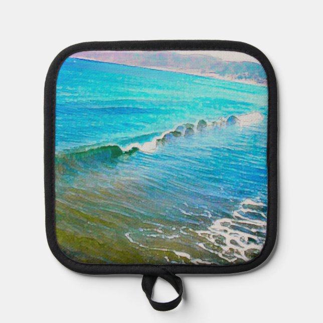 Porta Ollas Watercolor Waves  (Anverso)