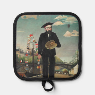 Porta Ollas Yo mismo: Retrato – Paisaje, Henri Rousseau 1890